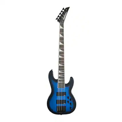 Front. Jackson - Jackson JS Series Concert Bass JS3V 5-String Electric Guitar (Metallic Blue).
