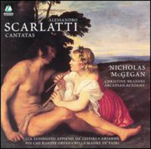 ALESSANDRO SCARLATTI  
CANTATAS  

NICHOLAS MCGEGAN  
CHRISTINE TRANDES  
ARCADIAN ACADEMY  

CIA LUBNGRTO  
APHENO DK  
ZRPFIRA  
ARIANNA  
POI CHLE  
RESEPPI  
ORTVO  
BELLA MADRI  
YIOKI