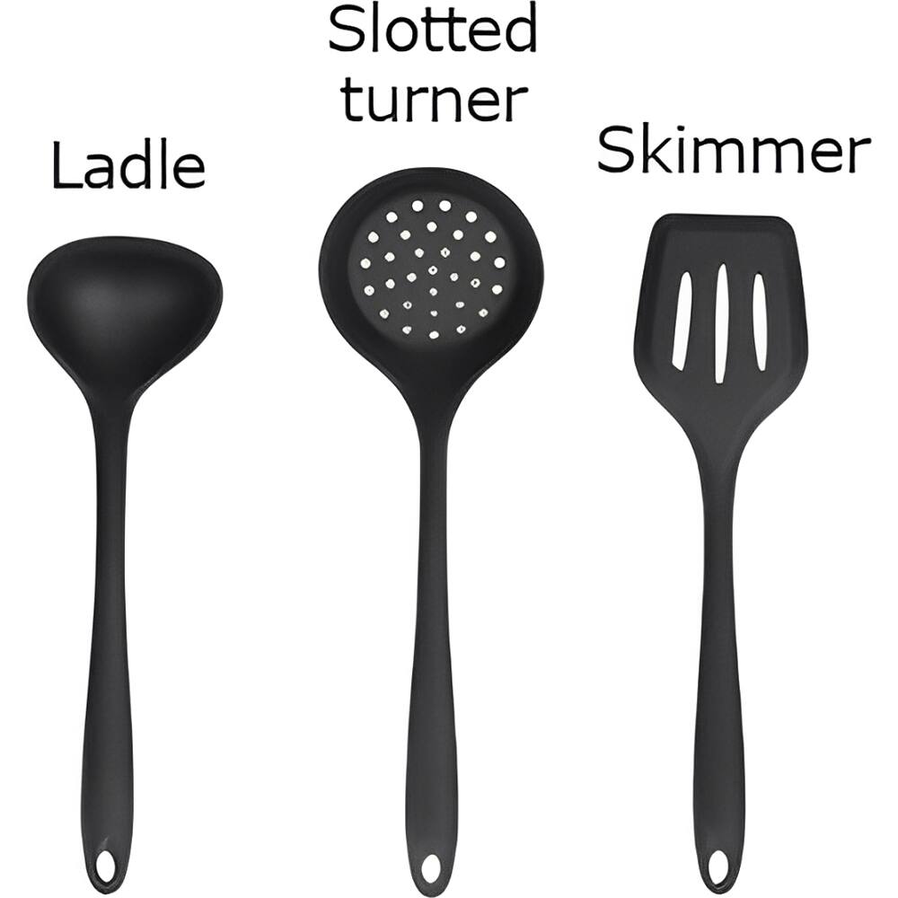 Ladle  
Slotted turner  
Skimmer