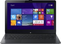 Front. Sony - VAIO 2-in-1 13.3" Touch-Screen Laptop - Intel Core i5 - 8GB Memory - 128GB Solid State Drive.