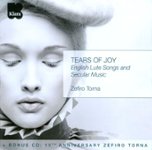 Front Standard. Tears of Joy: English Lute Songs and Secular Music [CD].