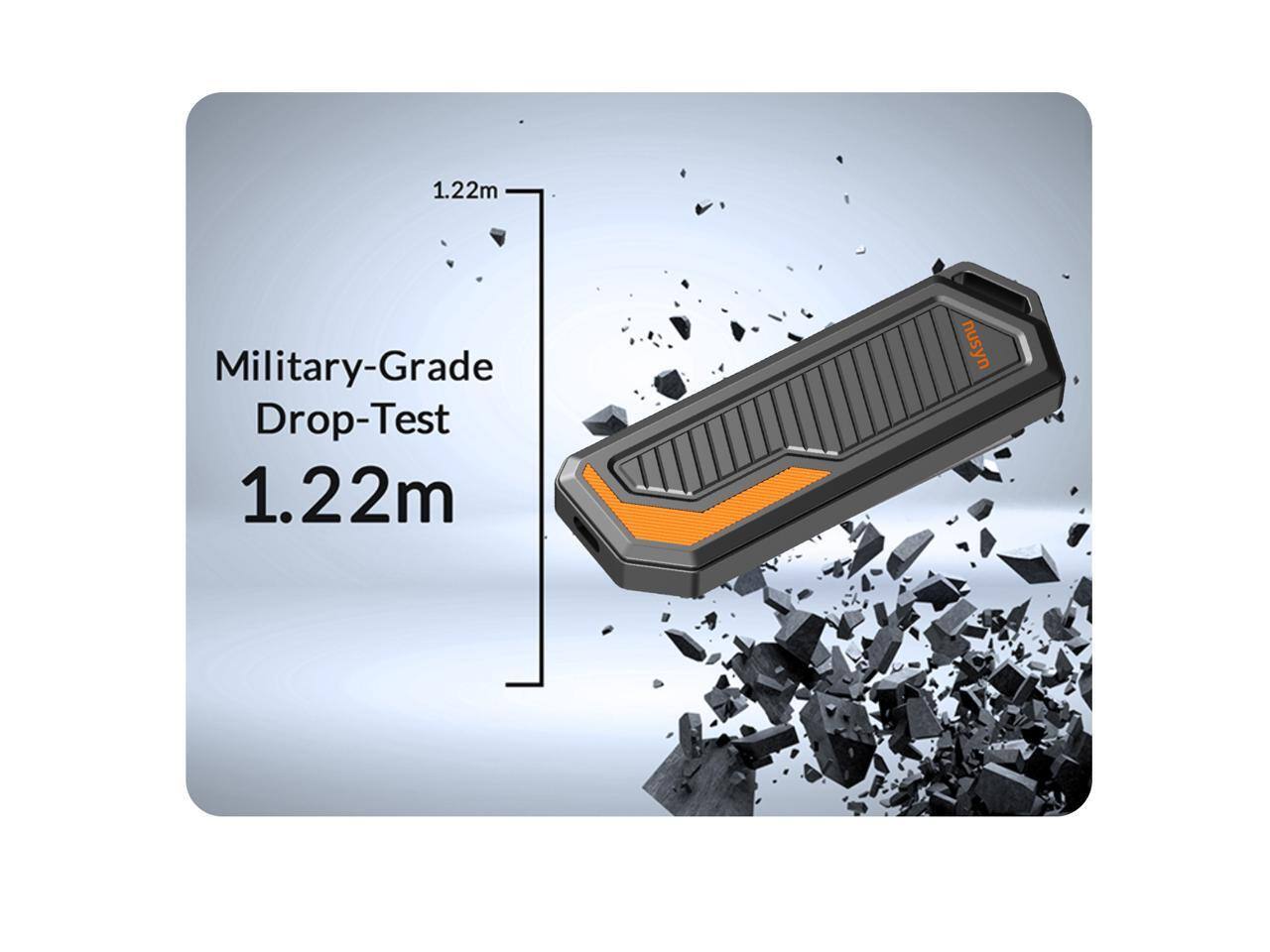 1.22m Military-Grade Drop-Test