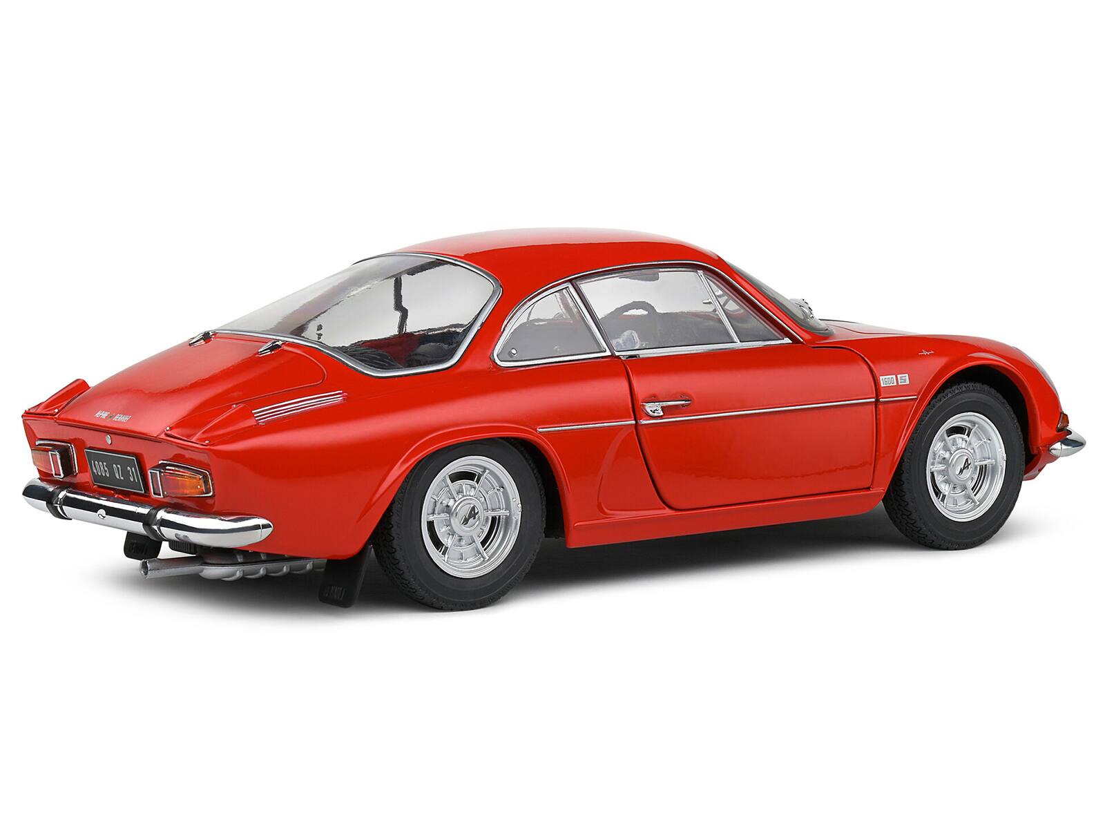 Alt View 1. Solido - 1969 Alpine A110 1600S Rouge Vif Red 1/18 Diecast Model Car by Solido - Red.