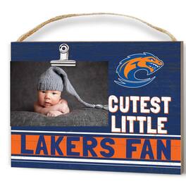 Jardine - Clayton State Lakers 8'" x 10" Cutest Little Team Logo Clip Photo Frame - Blue