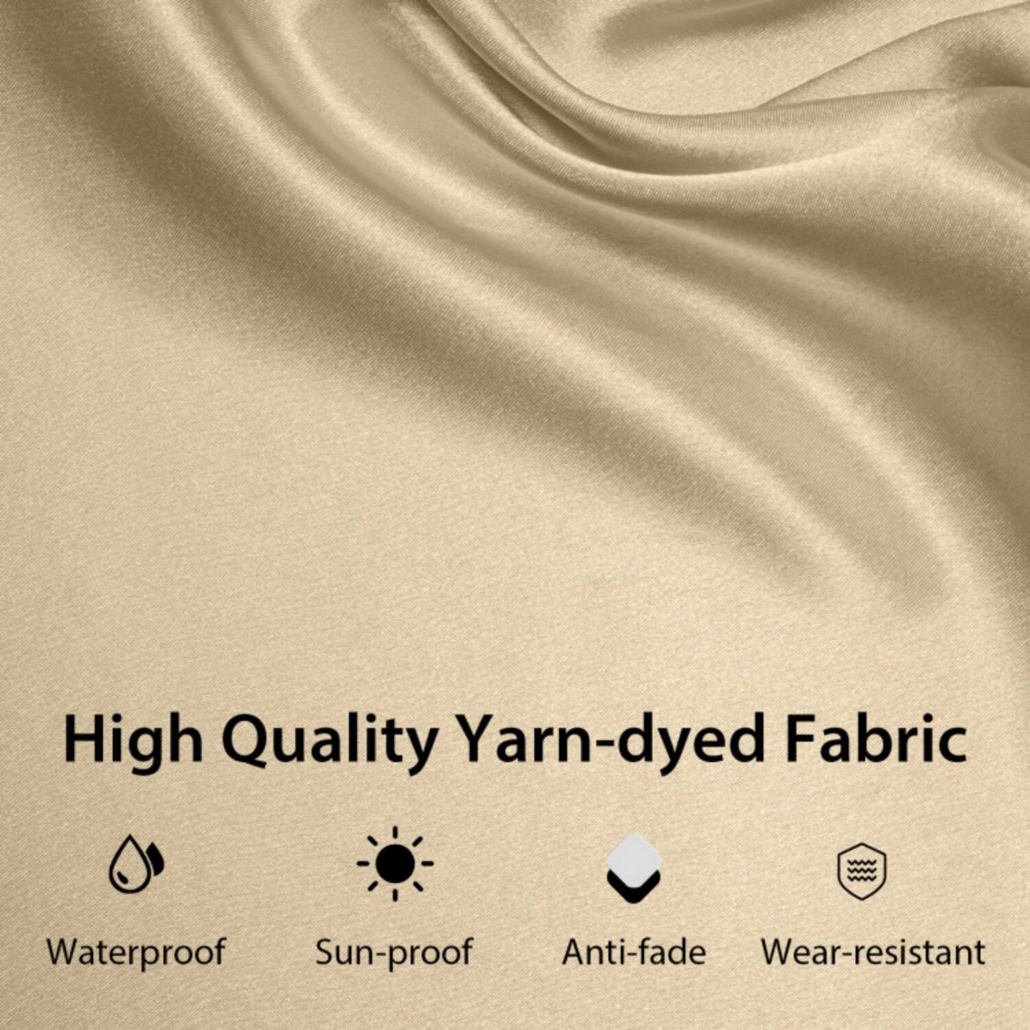 High Quality Yarn-dyed Fabric

- Waterproof
- Sun-proof
- Anti-fade
- Wear-resistant