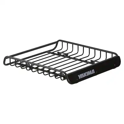 Front. Yakima - Yakima LoadWarrior Medium Sized Cargo Basket For All Yakima StreamLine Crossbars - Black.