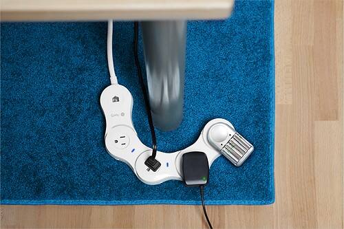 Alt View Standard 1. Quirky - Pivot Power Genius 4-Outlet Surge Protector.