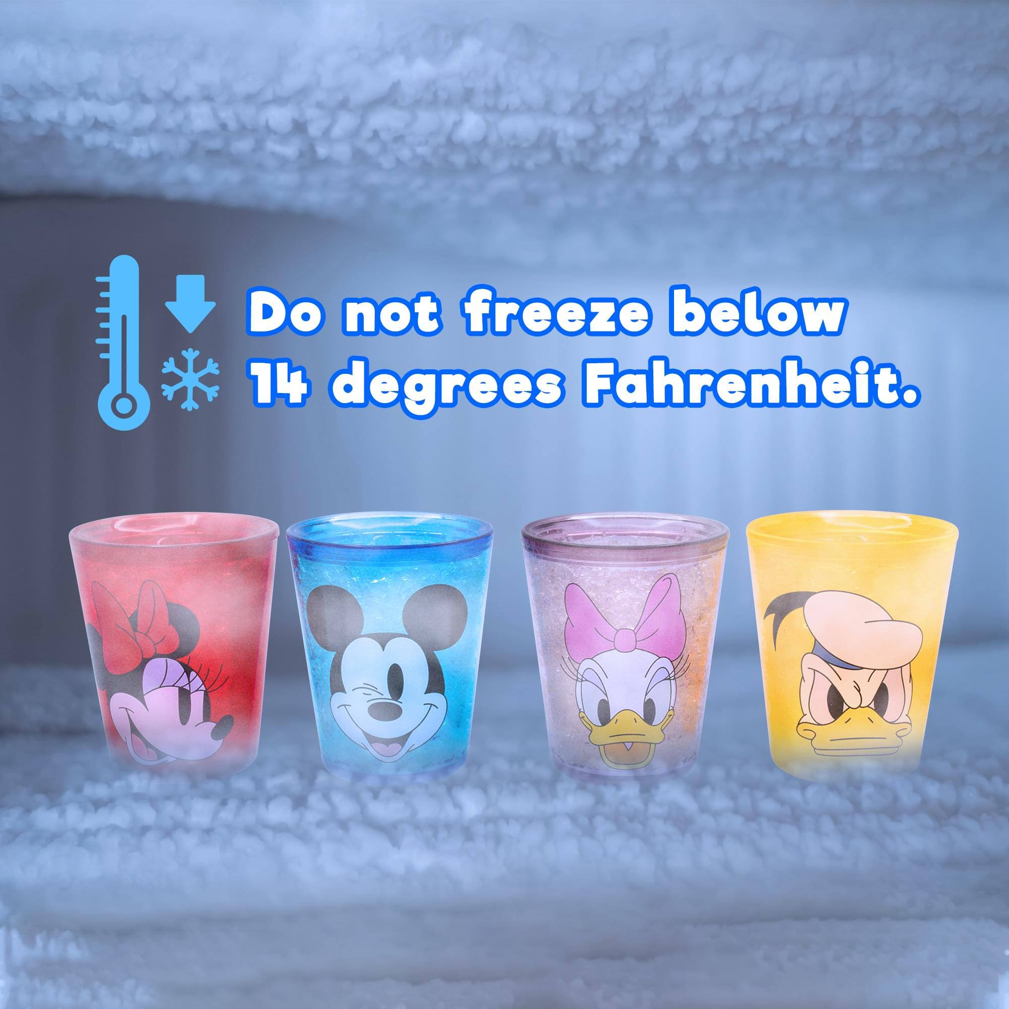 Do not freeze below 14 degrees Fahrenheit.