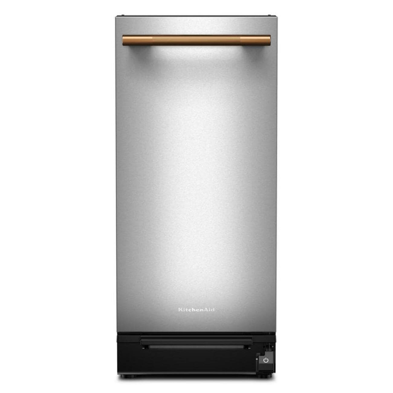 Alt View 9. KitchenAid - KitchenAid - KitchenAid 15 in. Built-In Trash Compactor with Built-In Odor Management System - Stainless Steel Finish.