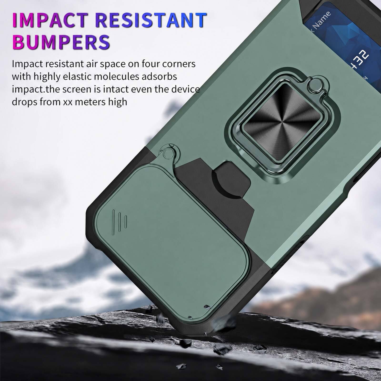 IMPACT RESISTANT BUMPERS

Impact resistant air space on four corners with highly elastic molecules adsorbs impact. The screen is intact even the device drops from xx meters high
