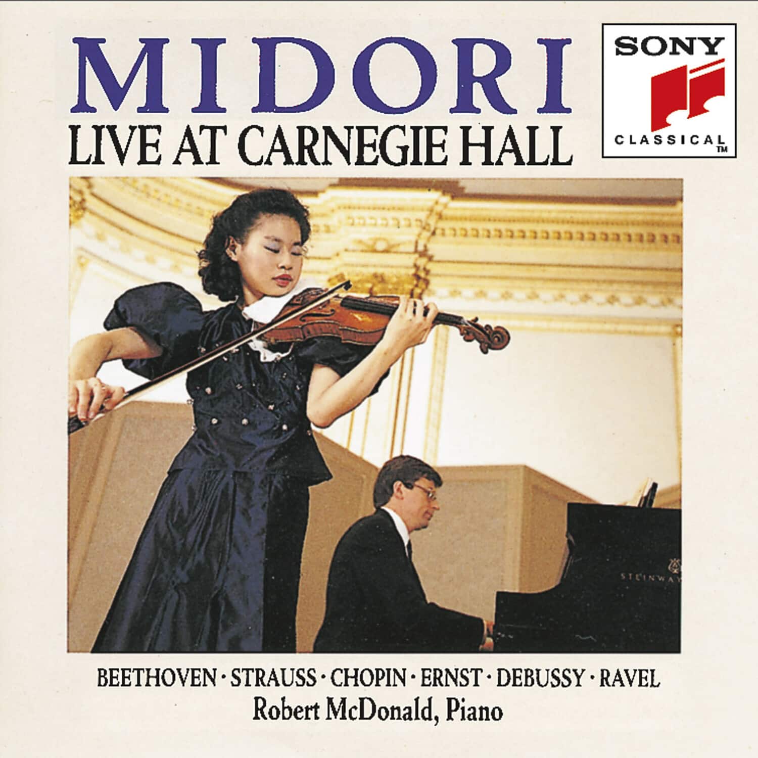 Midori - Midori Live at Carnegie Hall  - COMPACT DISCS