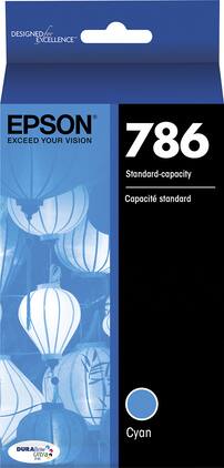 Epson - 786 Standard Capacity - Ink Cartridge - Cyan