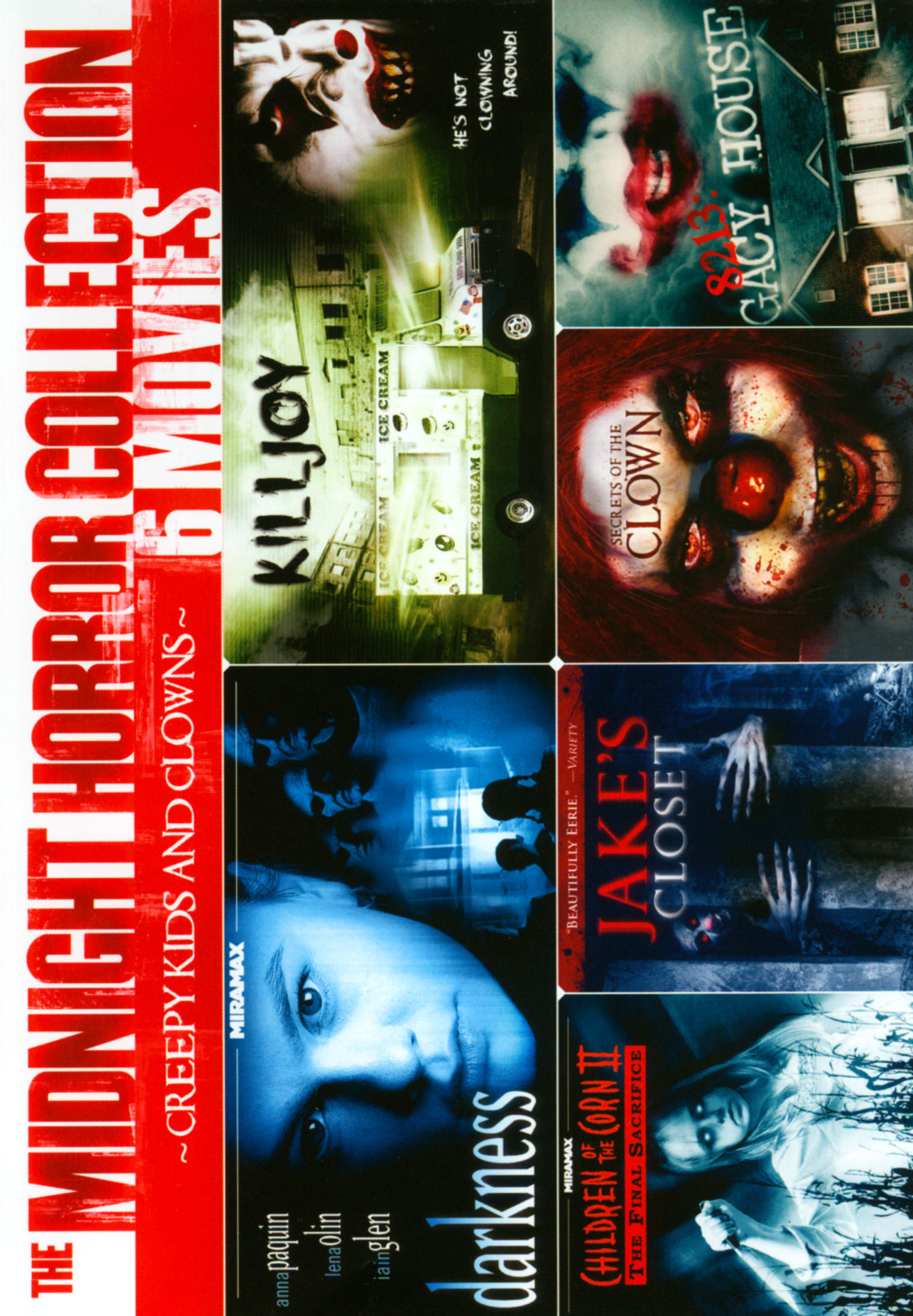 Midnight Horror Deadly Legends: 8 Movies (DVD, 2012) MR. Halloween