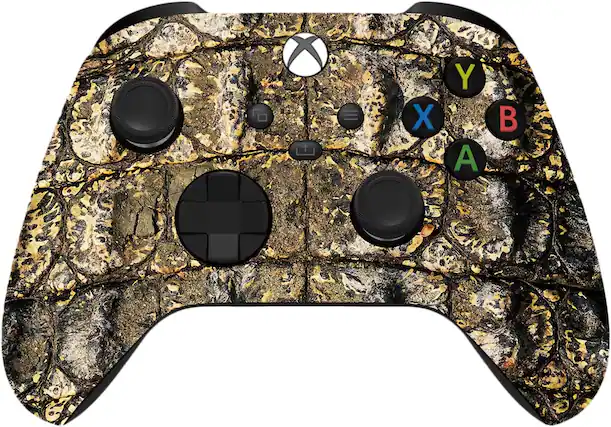 Front. ProControllers - Custom Wireless Controller for Xbox Series X|S, Xbox One, & PC - Crocodile.