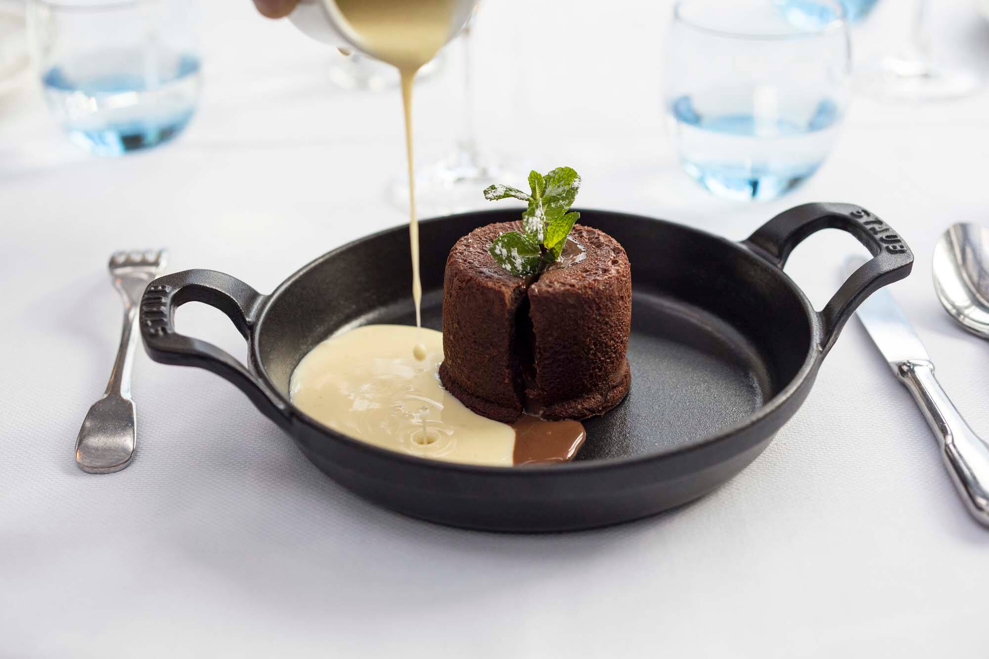 Alt View 2. Staub - Staub Cast Iron 4.5-inch Mini Round Gratin Baking Dish - Matte Black - Matte Black.