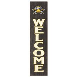 Jardine - Northern Kentucky University Norse 12" x 48" Welcome Outdoor Leaner - Black