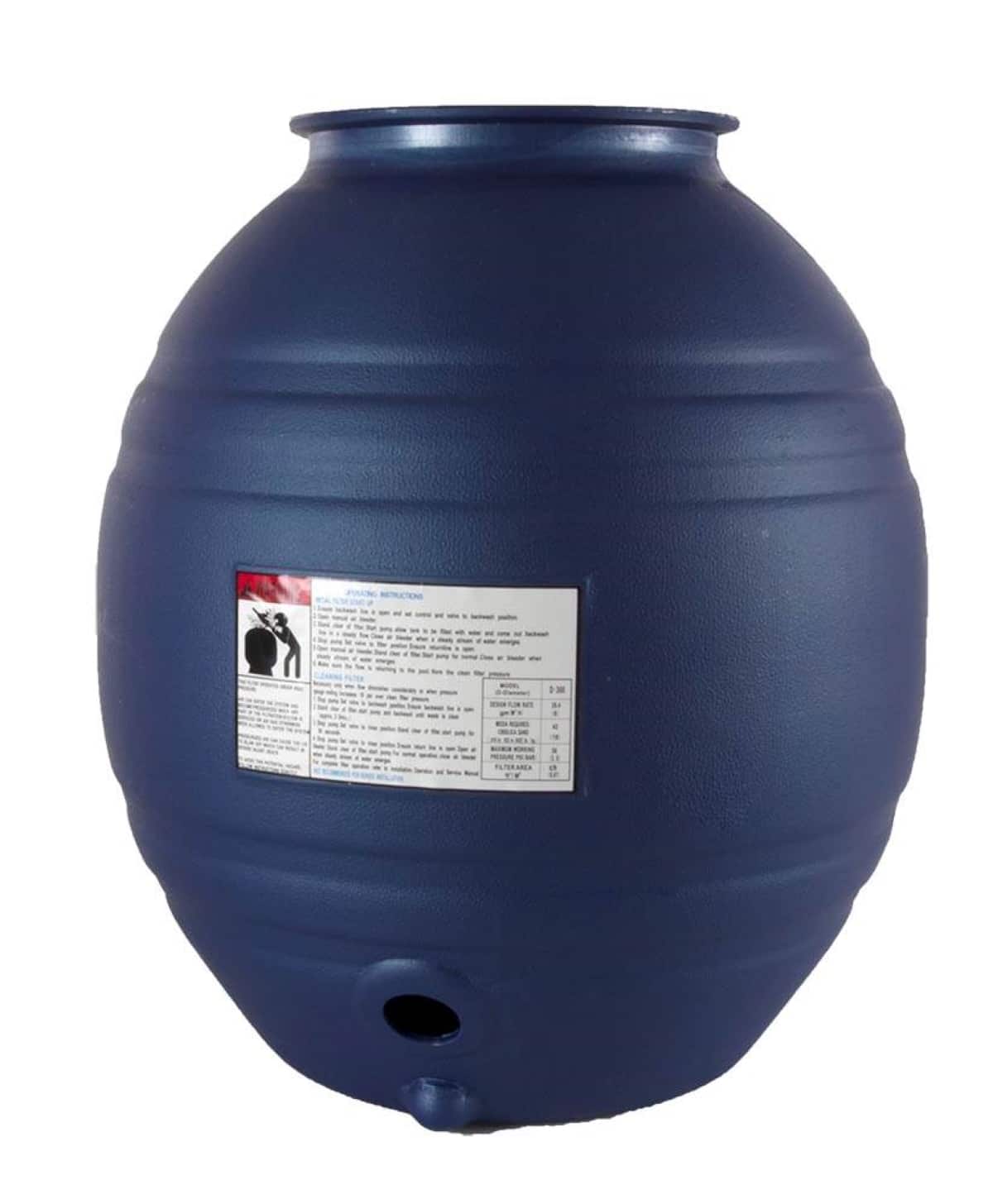 Swimline - Above Ground Swimming Pool Sand Filter Pump System - Gray