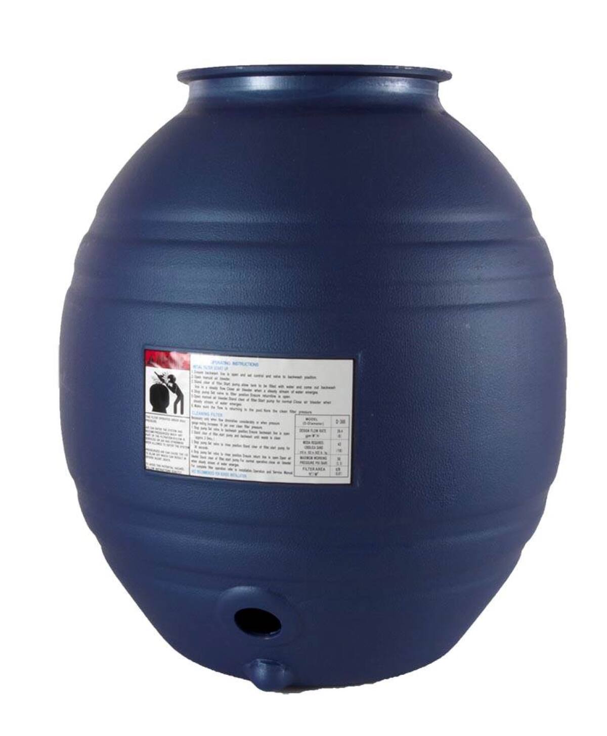 Alt View 11. Swimline - Above Ground Swimming Pool Sand Filter Pump System - Gray.