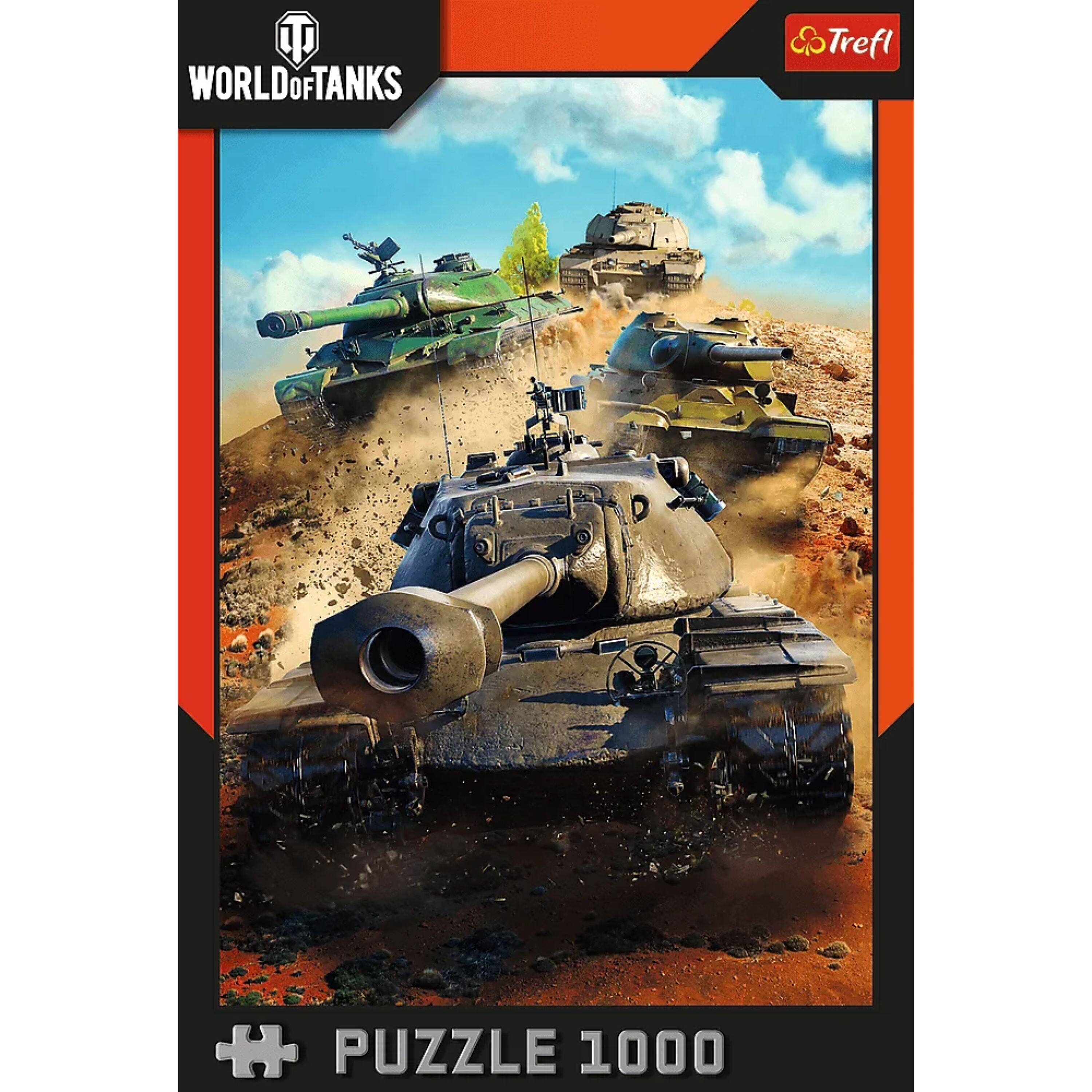 WORLD of TANKS  
Trefl  
PUZZLE 1000