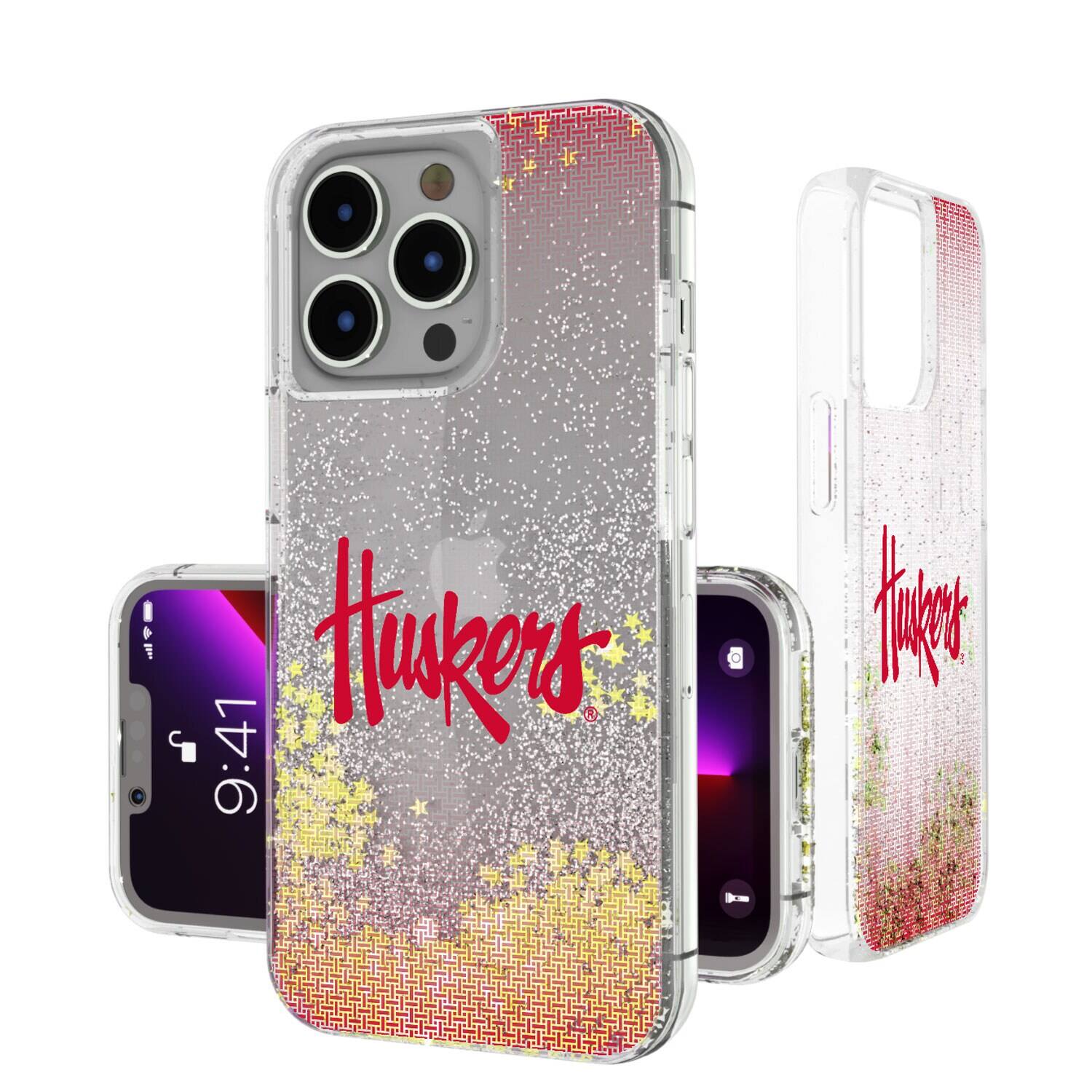 Keyscaper - NCAA - Nebraska Huskers Linen Logo iPhone Glitter Case - 15 Pro - Multicolor price history on PriceWatchPro