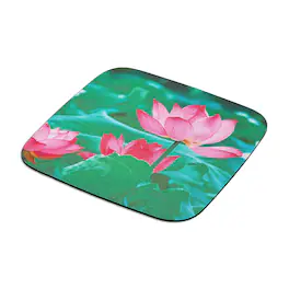 Staples TECH - Non-Skid Mouse Pad, Pink Floral (52494) - Multicolor