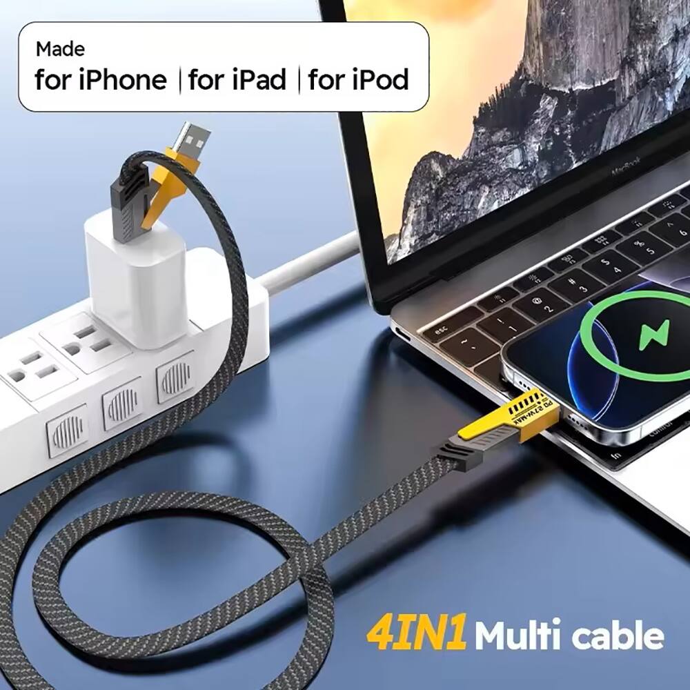 Made for iPhone | for iPad | for iPod

4IN1 Multi cable