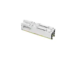 Kingston - FURY Beast 64GB (2 x 32GB) 288-Pin PC RAM DDR5 6000 (PC5 48000) Memory (Desktop Memory) Model KF560C30BWEK2-64 - White
