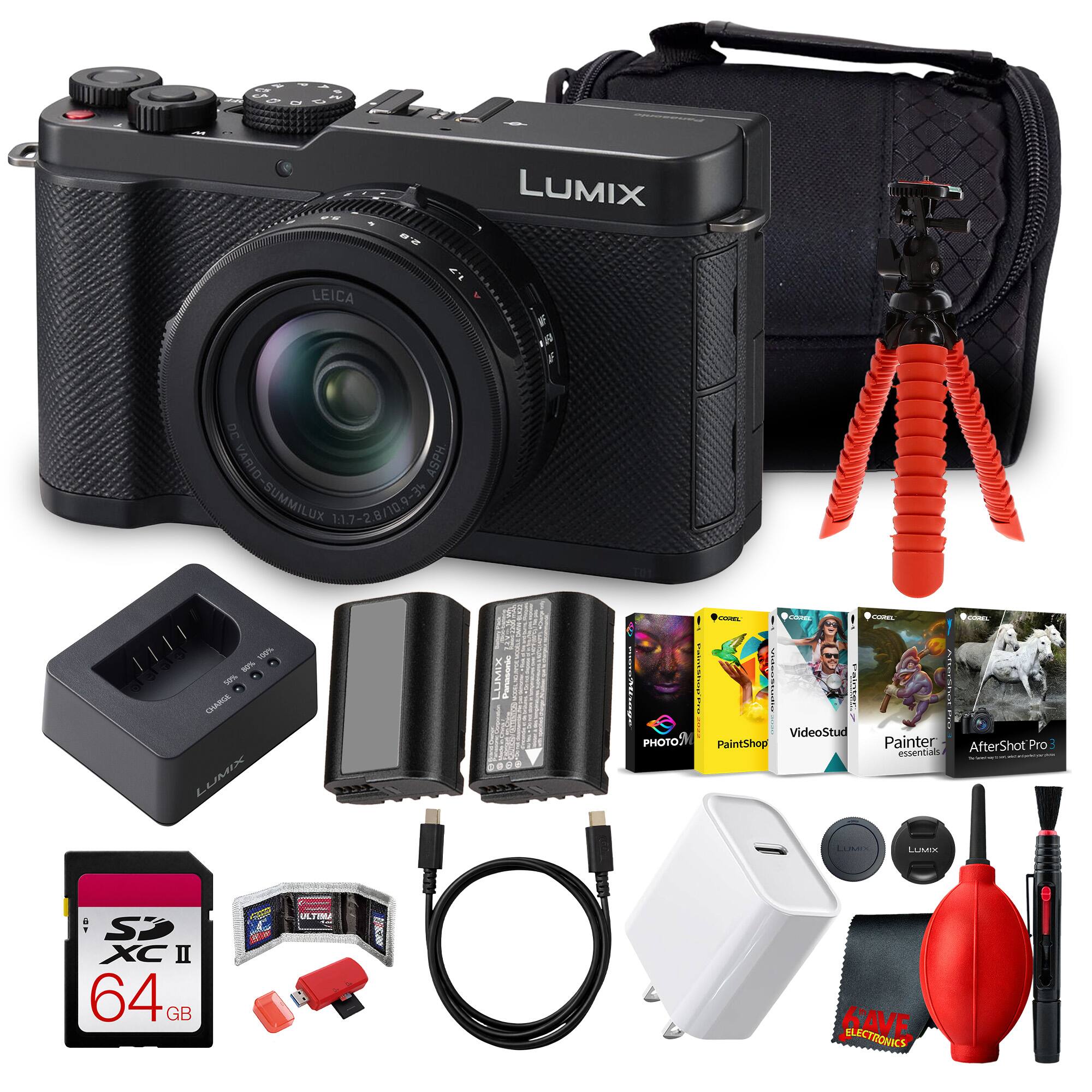 LUMIX  
LEICA  
DC XURIO-BUNNICAVA VARIO ASPH 1117-28/10.34 100% 20% 50% CHARGE COMMENT LUMIX  
COREL CORNAL comm COMEL momeMisage PHOTOSM PaintShop VideoStud Painten Painter essentials AfterShot Pro LUMIX LUMIX  
S XC II 64 GB  
ULTIMA  
2018-2019  
SAVE ELECTRONICS