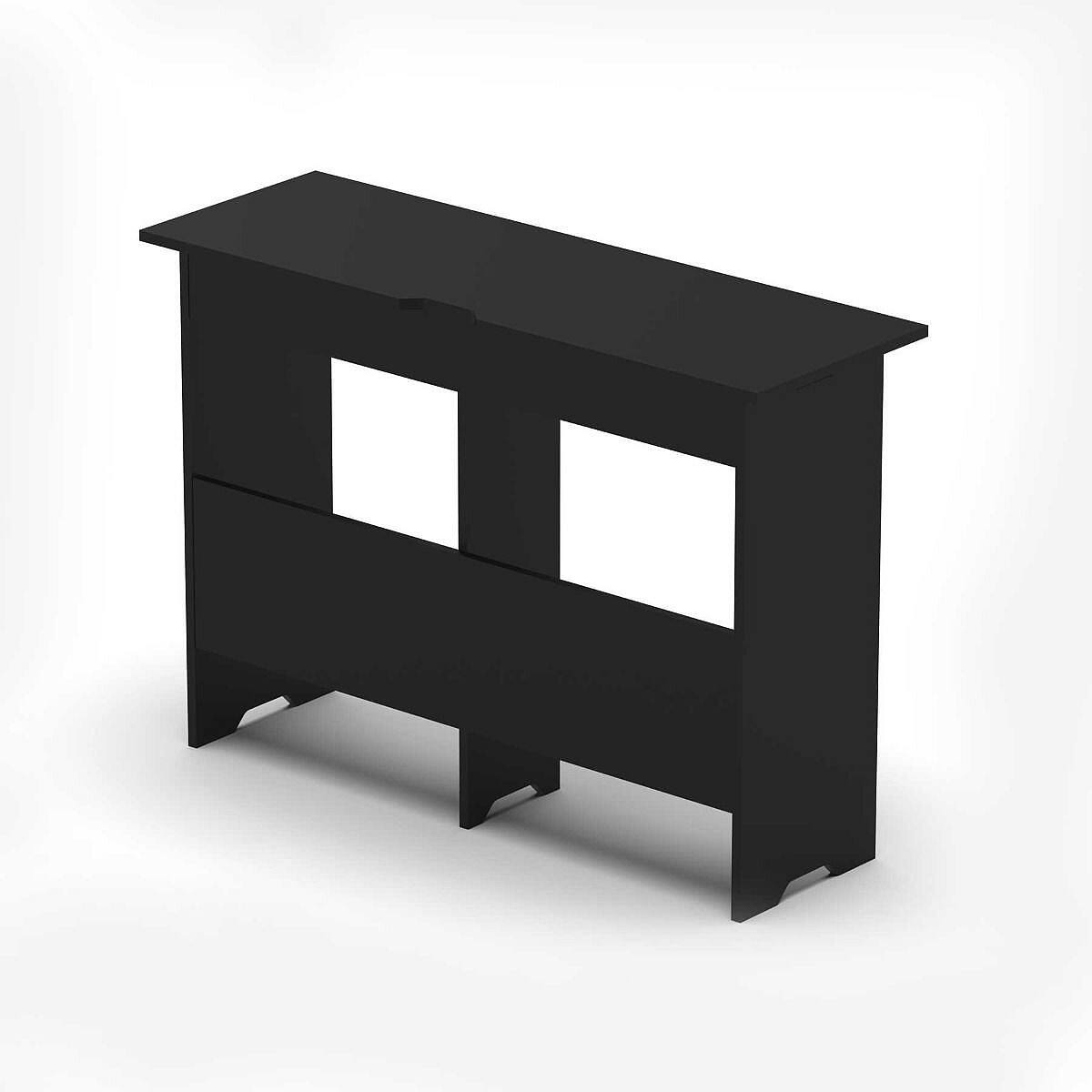 Alt View 4. Glorious - Glorious Mix Station 2 Ergonomic DJ Workstation (Black) - Black.