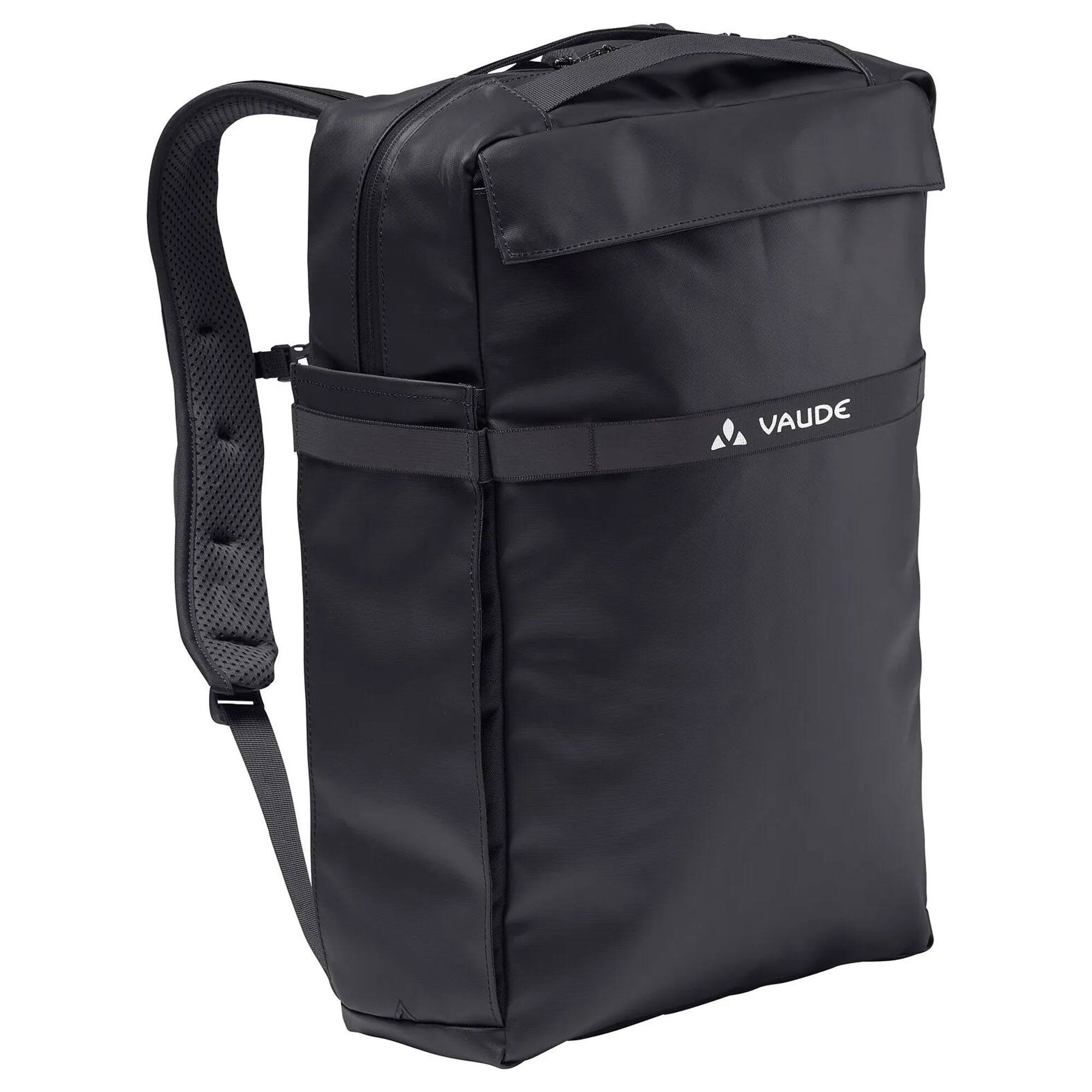 Front. VAUDE - Vaude Mineo Transformer 20  Backpack/Bike Bag - Black - Black.