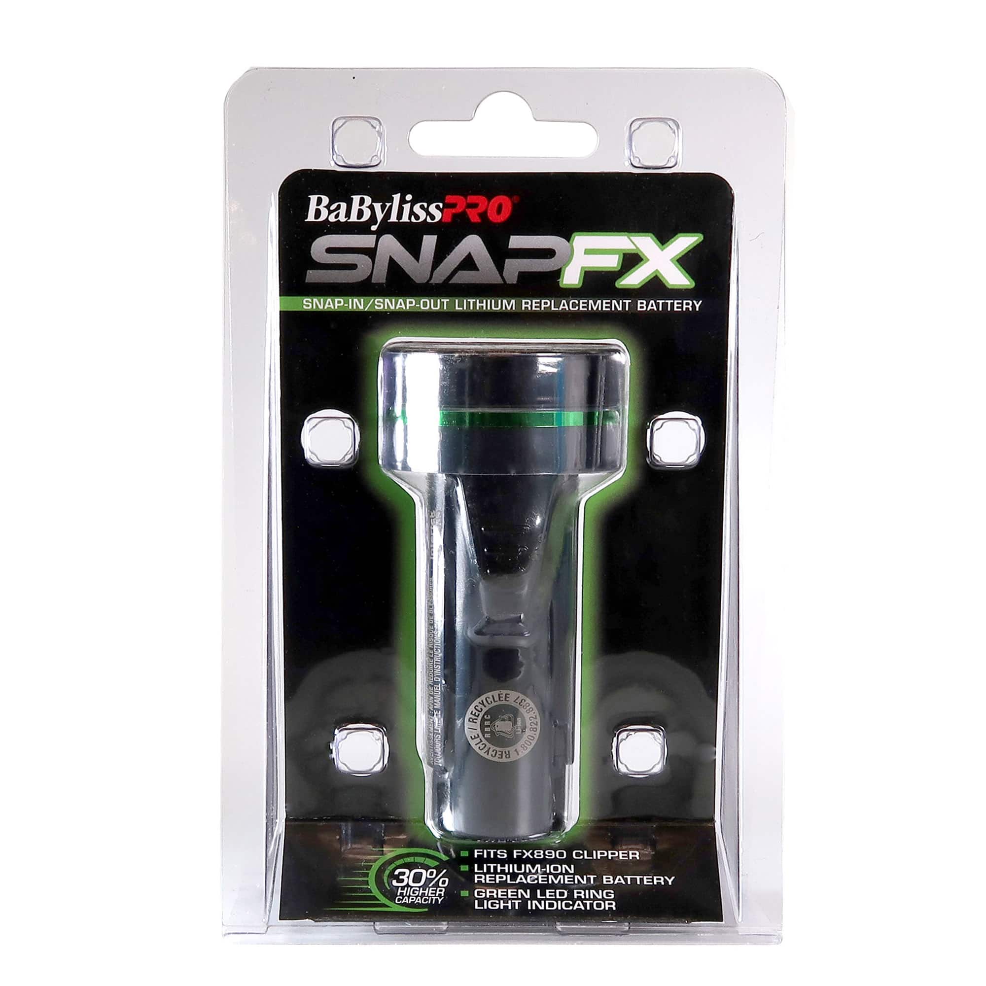 Babyliss - BaBylissPRO SnapFX High Capacity Clipper Replacement Battery (FXBPC33) fits FX890 Clipper