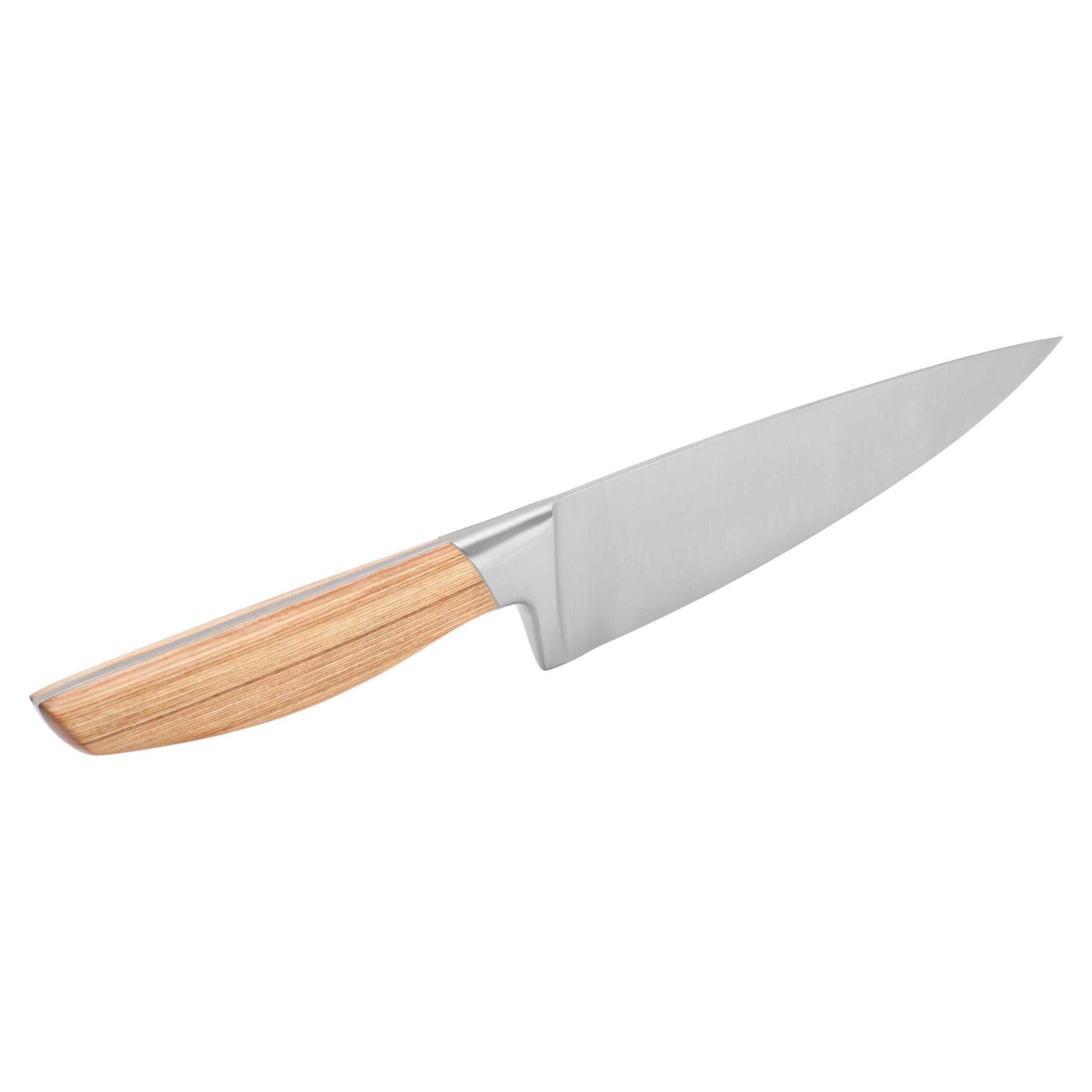 Alt View 2. Henckels - Henckels Pakka 8-inch Chef's Knife - Wood.