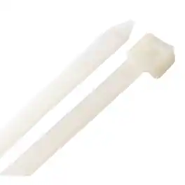 Steel Grip - 18 in. L White Cable Tie 10 pk