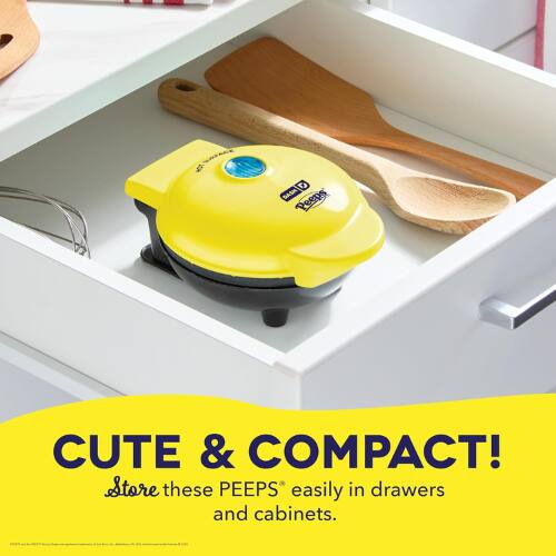 CUTE & COMPACT!  
Store these PEEPS easily in drawers and cabinets.