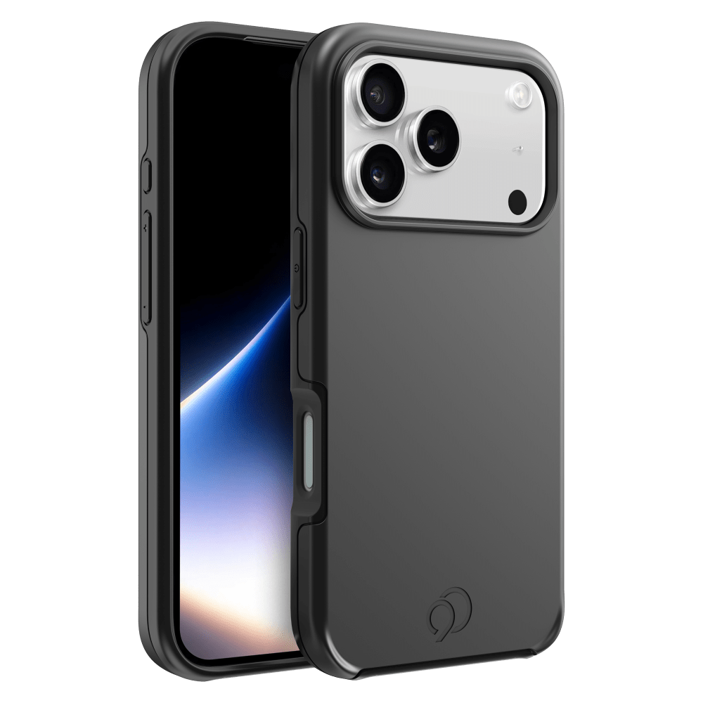 Front. Nimbus9 - Cirrus 3 MagSafe Case for Apple iPhone 18 Pro / 17 Pro - Black.