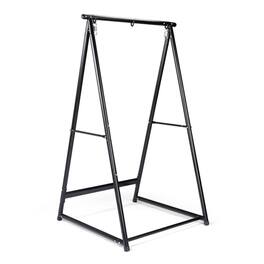 Winado - Hammock Chair Stand Only, Heavy Duty Steel Stand with Stable Construction, Weatherproof for Patio Garden Indoor Outdoor - Black