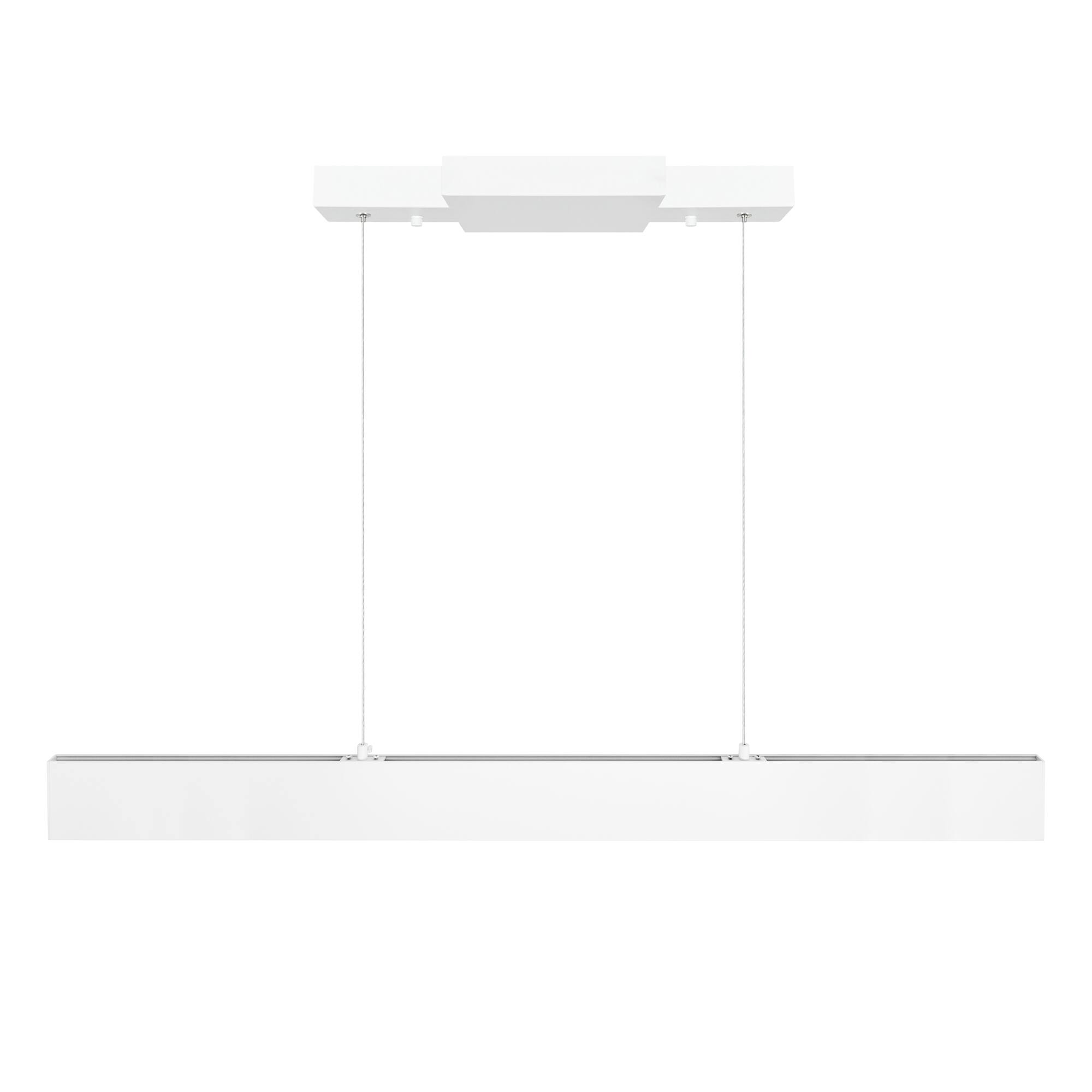 Alt View 1. CWI Lighting - Krista LED Chandelier With Satin White Finish - Satin White.