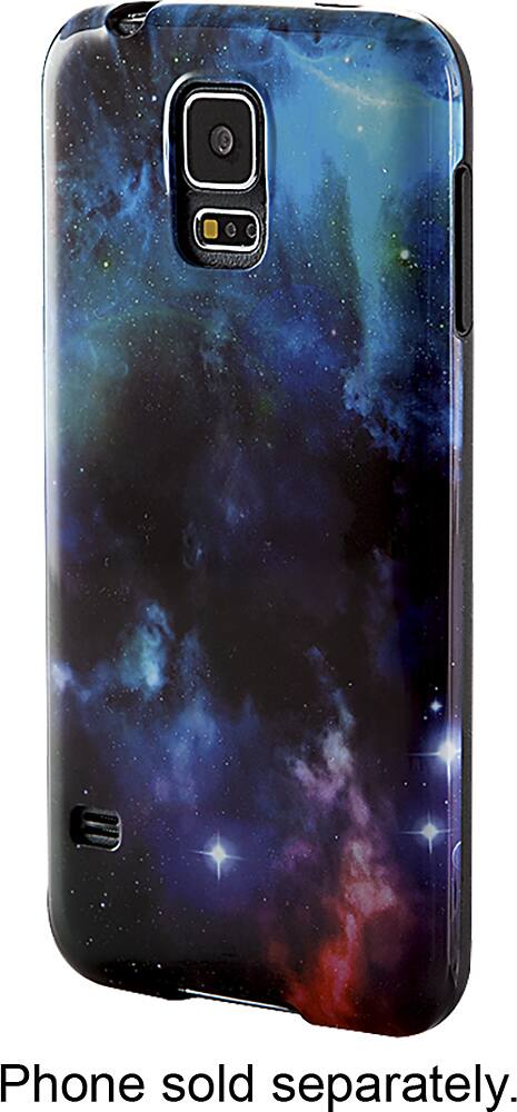 Front. Dynex™ - Soft Shell Case for Samsung Galaxy S 5 Cell Phones - Multi.