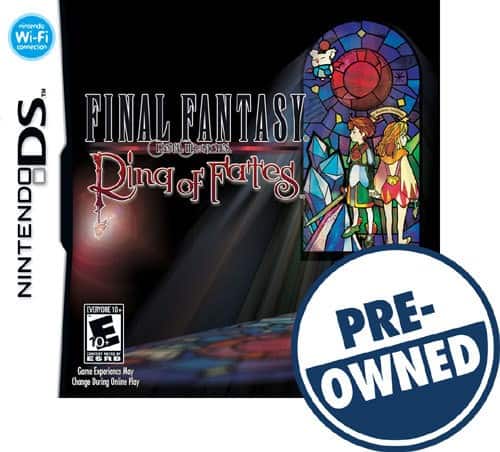 Front Standard. Final Fantasy Crystal Chronicles: Ring of Fates — PRE-OWNED - Nintendo DS.