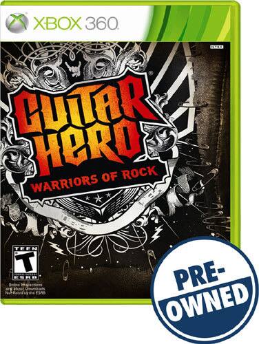 Front. Activision - Guitar Hero: Warriors of Rock — PRE-OWNED.