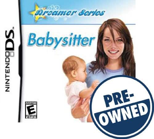 Front Standard. Dreamer Series: Babysitter — PRE-OWNED - Nintendo DS.