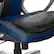Alt View 16. Serta - Amplify Work or Play Ergonomic High-Back Faux Leather Swivel Executive Chair with Mesh Accents - Black and Cobalt Blue.