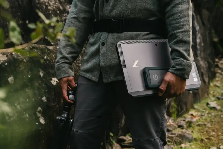 Alt View 14. SanDisk Professional - G-DRIVE ArmorATD 2TB External USB-C Portable Hard Drive - Black.