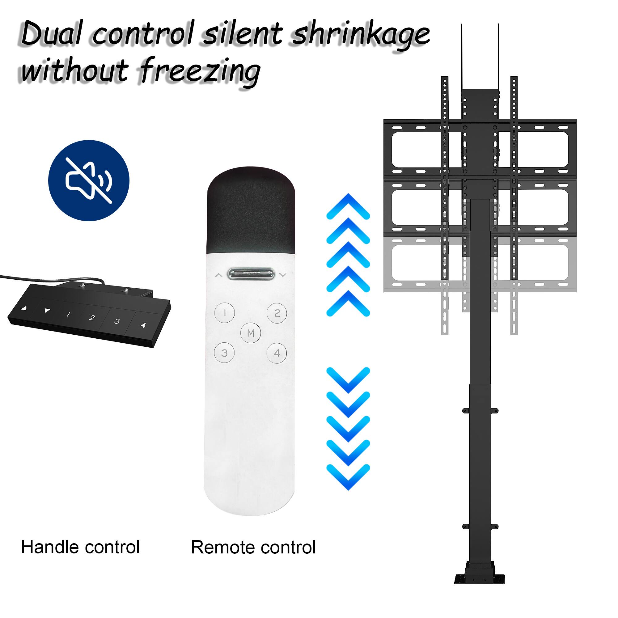 Dual control silent shrinkage without freezing

Handle control

Remote control