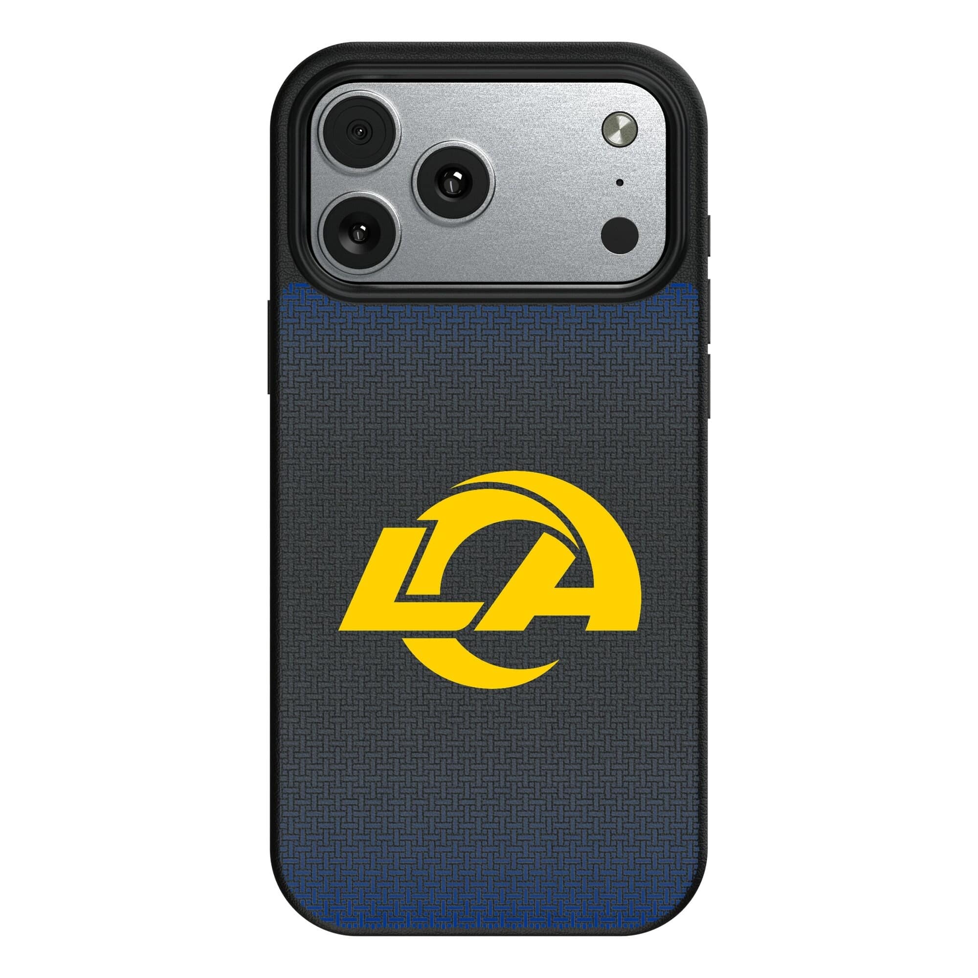 Keyscaper - NFL - Los Angeles Rams Linen Logo iPhone Magnetic Bump Case - 17 - Black price history on PriceWatchPro