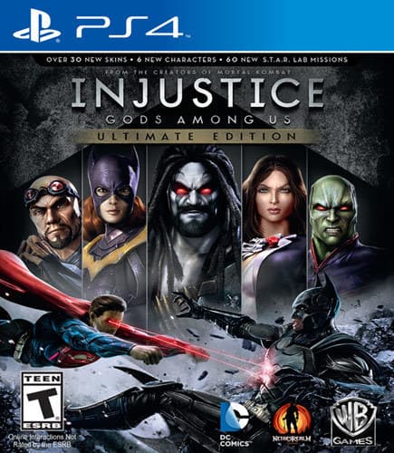 Injustice Gods Among Us Ultimate Edition Playstation 4 1000383271 Best Buy