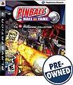 Front Detail. Pinball Hall of Fame: The Williams Collection — PRE-OWNED - PlayStation 3.