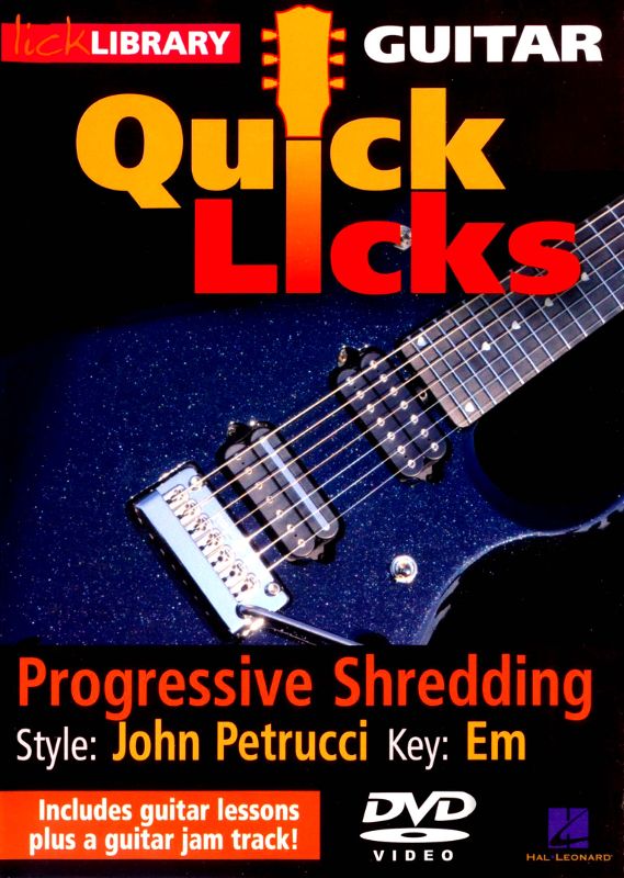 

Lick Library: Guitar Quick Licks - Progressive Shredding [DVD] [2010]