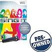 Front Detail. Disney Sing It — PRE-OWNED - Nintendo Wii.
