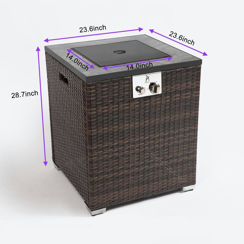 23.6 inch  
14.0 inch  
28.7 inch